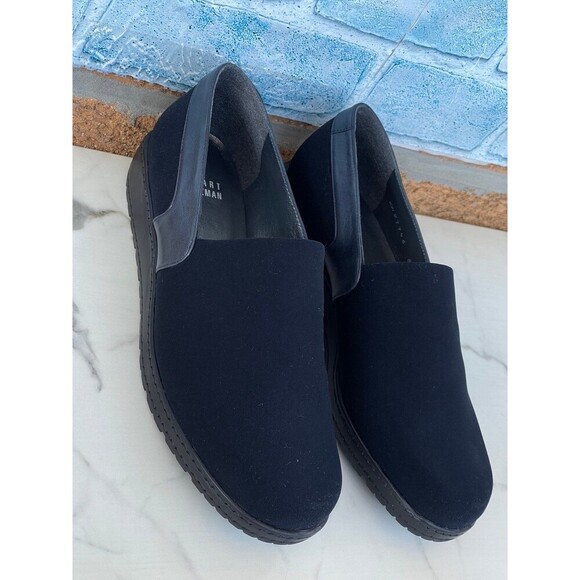 Stuart Weitzman Microsoft Loafer with Wedge size 8 - Picture 3 of 9